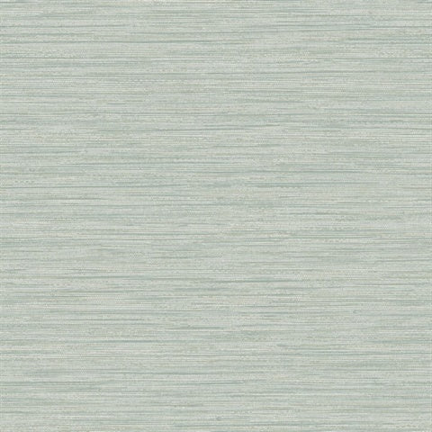 4141-27169 Sheehan Green Faux Grasscloth Wallpaper