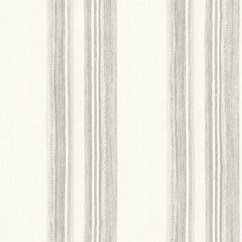 4142-72602 Loom Spun Grey Wallpaper