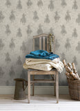  4142-72639 Stockman Silhouette Grey Wallpaper