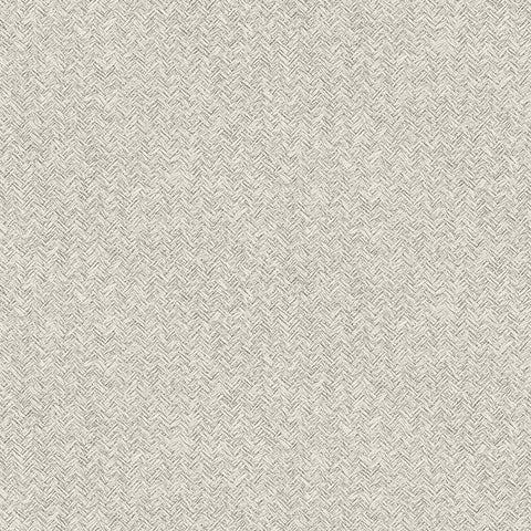  4142-72642 Woven Basket Light Grey Wallpaper