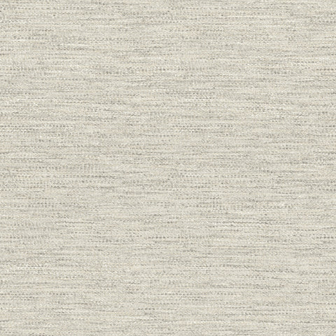 4142-72648 Wool Texture Pewter Wallpaper