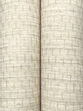 4142-72655 Plaited Grass Light Grey Wallpaper