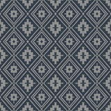  4142-72657 Camp Blanket Dark Blue Wallpaper