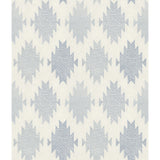 4142-72663 Stitched Heirloom Indigo Wallpaper