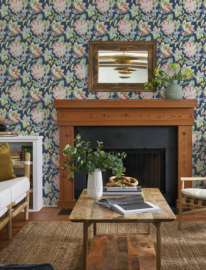 4146-27224 Valdivian Fuchsia Floral Wallpaper – wallcoveringsmart