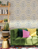 4146-27235 Solola Chartreuse Ikat Wallpaper