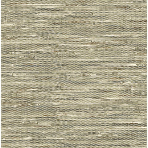 4146-27262 Exhale Olive Woven Faux Grasscloth Wallpaper