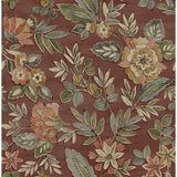 4148-27425 Begonia Red Floral Trail Wallpaper