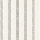 4148-27427 Mandevilla Aqua Vine Stripe Wallpaper