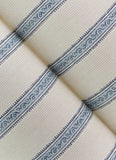 4148-27428 Mandevilla Blue Vine Stripe Wallpaper