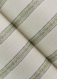 4148-27429 Mandevilla Green Vine Stripe Wallpaper