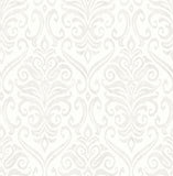 4148-27437 Adavu Dove Damask Wallpaper