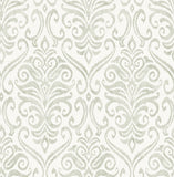 4148-27441 Adavu Sage Damask Wallpaper