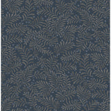 4148-27443 Chrysantha Navy Berry Branches Wallpaper