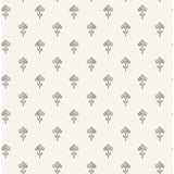 4148-27457 Surdiva Ivory Floral Fan Wallpaper