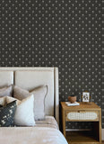 4148-27462 Surdiva Black Floral Fan Wallpaper