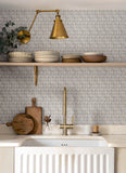 4148-27463 Nabi Charcoal Geometric Wallpaper