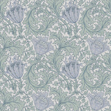 4153-82003 Anemone Blue Floral Trail Wallpaper