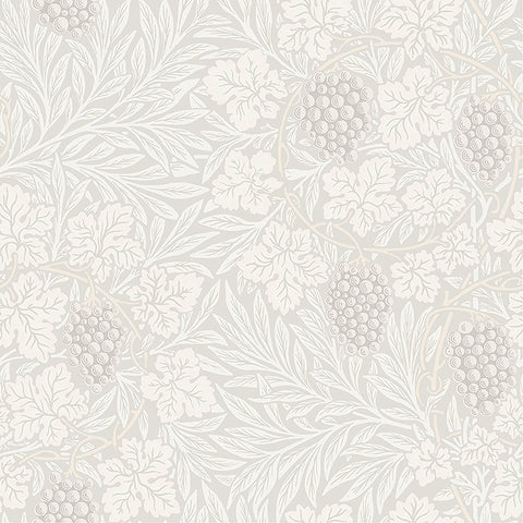 4153-82016 Vine White Woodland Fruits Wallpaper