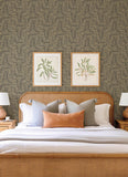 4155-27315 Gabriel Bronze Fern Wallpaper