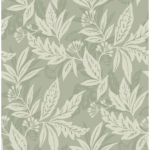 4155-27326 Anita Sage Woodland Floral Wallpaper