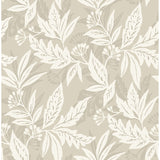 4155-27328 Anita Beige Woodland Floral Wallpaper