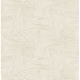 4155-27332 Reid Light Brown Woven Geometric Wallpaper