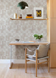 4155-27341 Woodbine Rose Abstract Geometric Wallpaper