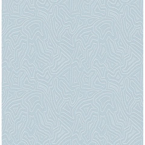 4155-27348 Hollenback Light Blue Dotted Abstract Wallpaper