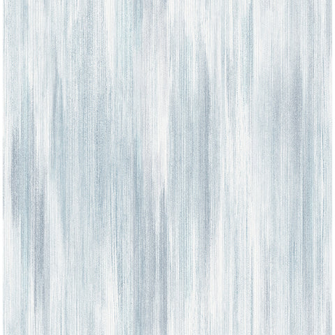 4155-27350 Elysian Sky Blue Ikat Wallpaper