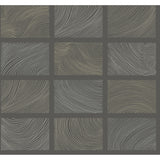 4155-72801 Bronson Slate Topography Wallpaper