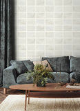 4155-72803 Bronson Ivory Topography Wallpaper