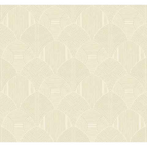 4155-72804 Meyberg Khaki Geometric Wallpaper