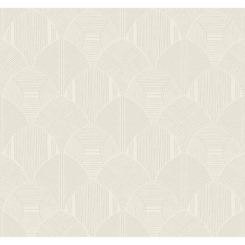 4155-72805 Meyberg Ivory Geometric Wallpaper