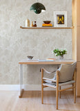 4155-72808 Mathias Taupe Botanical Wallpaper