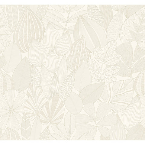 4155-72810 Mathias Pearl Botanical Wallpaper