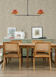 4169-12706 Kiwassa Sage Antler Damask Wallpaper