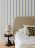 4169-13075 Johnny Blue Stripes Wallpaper