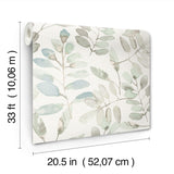 4169-13909 Pinnate Mint Leaves Wallpaper