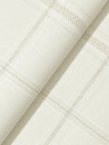 4169-27607 Auberge Ivory Plaid Wallpaper