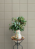 4169-27608 Auberge Taupe Plaid Wallpaper