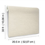 4169-27611 Agave Neutral Faux Grasscloth Wallpaper