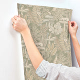  4169-83100 Holt Sage Woodland Wallpaper