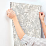 4169-83103 Holt Neutral Woodland Wallpaper