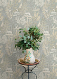 4169-83104 Holt Seafoam Woodland Wallpaper