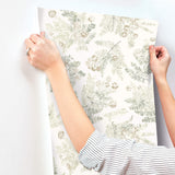 4169-83105 Frith Green Botanical Wallpaper