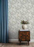 4169-83110 Thicket Charcoal Forest Wallpaper