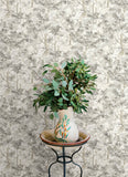 4169-83110 Thicket Charcoal Forest Wallpaper