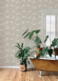4169-83112 Revelry Taupe Forest Frolic Wallpaper