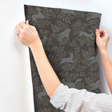  4169-83114 Revelry Black Forest Frolic Wallpaper
